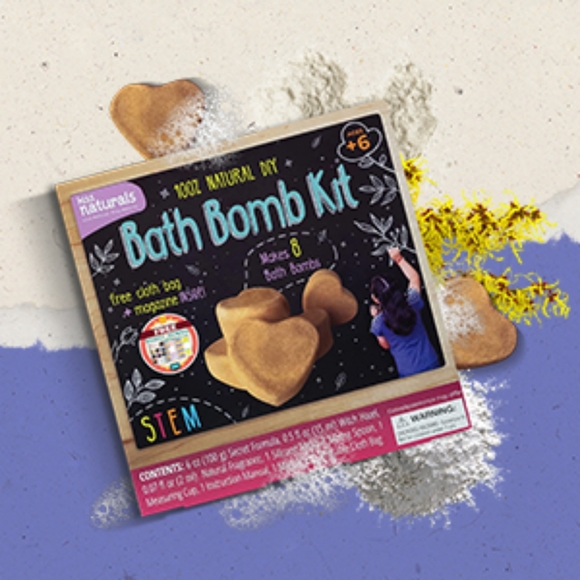 Kiss Naturals Organic DIY Bath Bomb Making Kit - Picture 2 of 4